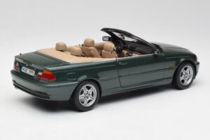 BMW 3 E46 Cabriolet Grün Kyosho 1:18 80430009757 Metall – Bild 3 von 8