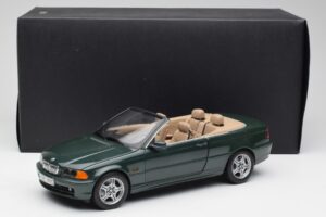BMW 3 E46 Cabriolet Grün Kyosho 1:18 80430009757 Metall – Bild 8 von 8