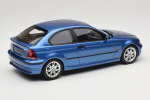 BMW 318ti E46 Compact Estoril Blue Otto 1:18 OT462 Resin – Bild 2 von 6