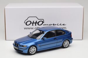 BMW 318ti E46 Compact Estoril Blue Otto 1:18 OT462 Resin – Bild 6 von 6