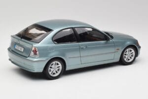 BMW 325Ti E46 Compact Hellblau Metallic Kyosho 1:18 80430024439 Metall – Bild 3 von 8
