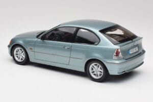 BMW 325Ti E46 Compact Hellblau Metallic Kyosho 1:18 80430024439 Metall – Bild 7 von 8