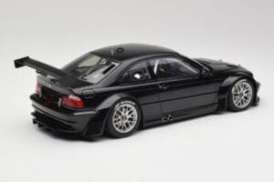 BMW M3 GTR E46 Plain Body Jet Schwarz AUTOart 1:18 80447 Metall – Bild 2 von 6