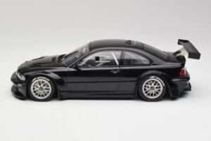 BMW M3 GTR E46 Plain Body Jet Schwarz AUTOart 1:18 80447 Metall – Bild 3 von 6