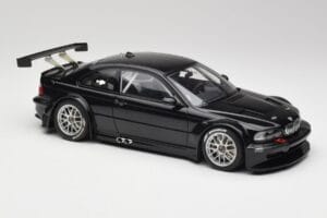 BMW M3 GTR E46 Plain Body Jet Schwarz AUTOart 1:18 80447 Metall – Bild 4 von 6