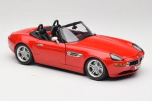 BMW Z8 E52 Rot Bburago 1:18 Z8001 Metall – Bild 6 von 8