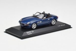 BMW Z8 E52 Topas Blau Minichamps 1:43 431028740 Metall – Bild 2 von 5