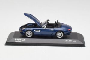 BMW Z8 E52 Topas Blau Minichamps 1:43 431028740 Metall – Bild 4 von 5