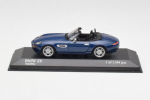 BMW Z8 E52 Topas Blau Minichamps 1:43 431028740 Metall
