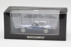 BMW Z8 E52 Topas Blau Minichamps 1:43 431028740 Metall – Bild 5 von 5