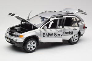 BMW X5 E53 3.0d Service Mobil Kyosho 1:18 80430305646 Metall – Bild 2 von 8