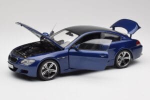 BMW M6 E63 Blau Kyosho 1:18 80430413351 Metall – Bild 2 von 8