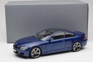 BMW M6 E63 Blau Kyosho 1:18 80430413351 Metall – Bild 8 von 8