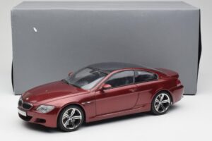 BMW M6 E63 Rot Kyosho 1:18 80430398134 Metall – Bild 8 von 8