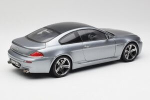 BMW M6 E63 Silver Grau Kyosho 1:18 08703GR Metall – Bild 3 von 8