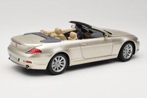 BMW 6 Series E64 Cabriolet Mineral Silver Metallic Kyosho 1:18 80430153437 Metall – Bild 4 von 9