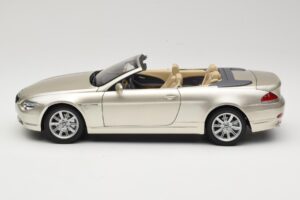 BMW 6 Series E64 Cabriolet Mineral Silver Metallic Kyosho 1:18 80430153437 Metall – Bild 5 von 9