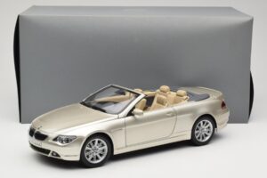 BMW 6 Series E64 Cabriolet Mineral Silver Metallic Kyosho 1:18 80430153437 Metall – Bild 9 von 9
