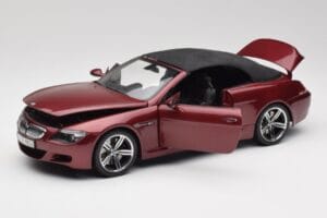 BMW M6 E64 Cabriolet Rot Kyosho 1:18 80430417423 Metall – Bild 2 von 8