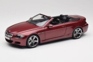 BMW M6 E64 Cabriolet Rot Kyosho 1:18 80430417423 Metall