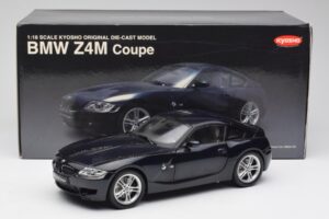 BMW Z4 E86 M Coupé Schwarz Kyosho 1:18 08583BK Metall – Bild 8 von 8