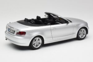BMW 135i E88 Cabriolet Titan Silber Kyosho 1:18 80430427021 Metall – Bild 3 von 8
