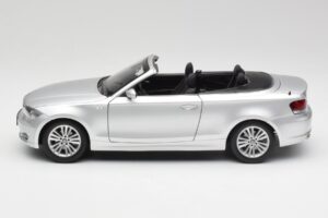 BMW 135i E88 Cabriolet Titan Silber Kyosho 1:18 80430427021 Metall – Bild 4 von 8