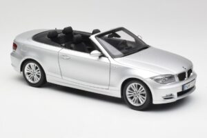 BMW 135i E88 Cabriolet Titan Silber Kyosho 1:18 80430427021 Metall – Bild 6 von 8