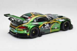BMW Z4 E89 GT3 #24 Saudi Falcons K. Al Faisal / A. Binladen Dubai 24 Hours 2013 Minichamps 1:18 151132324 Metall – Bild 2 von 6