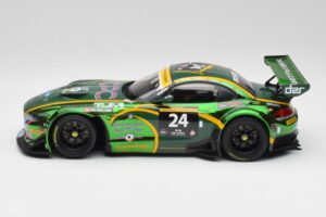 BMW Z4 E89 GT3 #24 Saudi Falcons K. Al Faisal / A. Binladen Dubai 24 Hours 2013 Minichamps 1:18 151132324 Metall – Bild 3 von 6