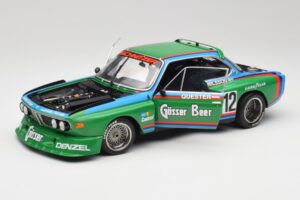 BMW 3.5 CSL E9 Gruppe 5 #12 H. Quester / G. Nilsson Zeltweg Winner 1976 Minichamps 1:18 180762012 Metall – Bild 2 von 8