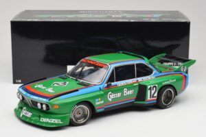 BMW 3.5 CSL E9 Gruppe 5 #12 H. Quester / G. Nilsson Zeltweg Winner 1976 Minichamps 1:18 180762012 Metall – Bild 8 von 8
