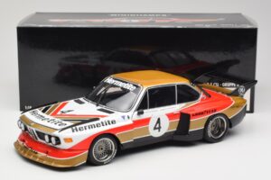 BMW 3.5 CSL E9 Gruppe 5 #4 J. Fitzpatrick / T. Walkinshaw Silverstone Winner 1976 Minichamps 1:18 180762004 Metall – Bild 8 von 8