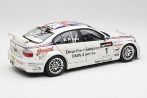 BMW E90 320si #1 A. Priaulx WTCC Champion 2006 Kyosho 1:18 80430429067 Metall – Bild 3 von 8