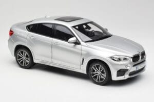 BMW X6 M F86 Silber Norev 1:18 183200 Metall – Bild 6 von 8