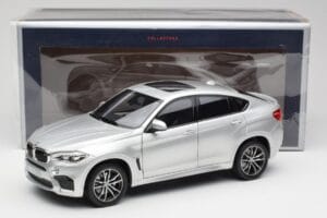 BMW X6 M F86 Silber Norev 1:18 183200 Metall – Bild 8 von 8