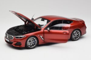 BMW M850i G15 Orange Metallic Norev 1:18 183285 Metall – Bild 2 von 8