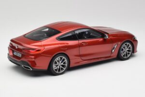 BMW M850i G15 Orange Metallic Norev 1:18 183285 Metall – Bild 3 von 8
