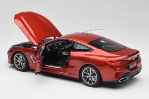 BMW M850i G15 Orange Metallic Norev 1:18 183285 Metall – Bild 5 von 8