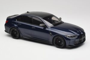 BMW M3 G80 Portimao Blue Minichamps 1:18 155020201 Metall – Bild 4 von 6