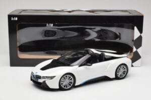 BMW i8 Roadster I15 Weiss Metallic Minichamps 1:18 155027031 Metall – Bild 6 von 6