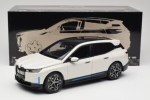 BMW iX Alpine White Minichamps 1:18 110023102 Metall – Bild 8 von 8