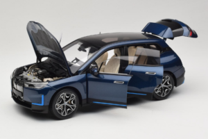BMW iX Blue Metallic Minichamps 1:18 110023100 Metall – Bild 2 von 8