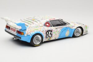 BMW M1 #83 D. Quester / D. Pironi / M. Mignot 24 Hours of Le Mans 1980 Minichamps 1:18 80430137893 Metall – Bild 3 von 8