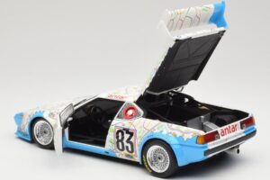 BMW M1 #83 D. Quester / D. Pironi / M. Mignot 24 Hours of Le Mans 1980 Minichamps 1:18 80430137893 Metall – Bild 5 von 8