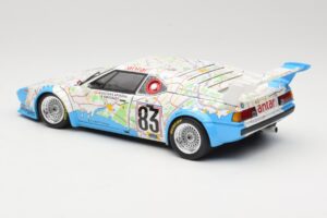BMW M1 #83 D. Quester / D. Pironi / M. Mignot 24 Hours of Le Mans 1980 Minichamps 1:18 80430137893 Metall – Bild 7 von 8