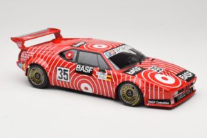 BMW M1 BASF GS Sport #35 H-J. Stuck / H. Heyer 6 Hours of Silverstone 1981 Minichamps 1:18 155812935 Metall – Bild 4 von 6