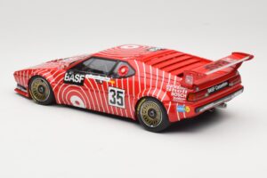 BMW M1 BASF GS Sport #35 H-J. Stuck / H. Heyer 6 Hours of Silverstone 1981 Minichamps 1:18 155812935 Metall – Bild 5 von 6