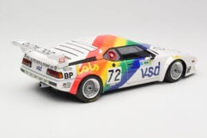 BMW M1 #72 BMW France Zol Auto B. Rousselot / J. Servanin 24 Hours of Le Mans 1981 Minichamps 1:18 180812972 Metall – Bild 3 von 8