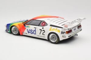 BMW M1 #72 BMW France Zol Auto B. Rousselot / J. Servanin 24 Hours of Le Mans 1981 Minichamps 1:18 180812972 Metall – Bild 7 von 8